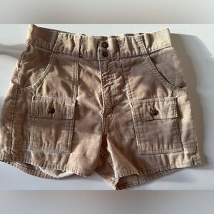 Vintage Levi’s White Tab 70’s SF 207 High Waisted Corduroy Pocket Shorts